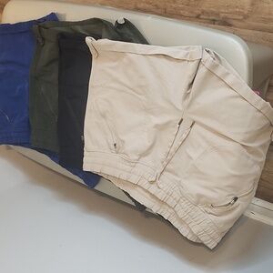 Tangerine Women s Athletic Shorts - Beige, Blue, Green,black